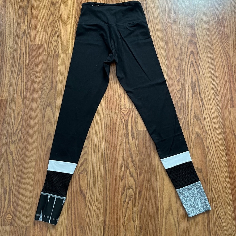 Pink activewear leggings.